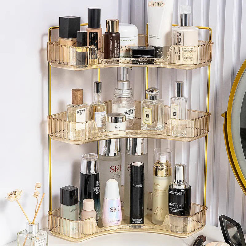 Multi-Tier Corner Organizer Rack for Countertop Storage - image 08