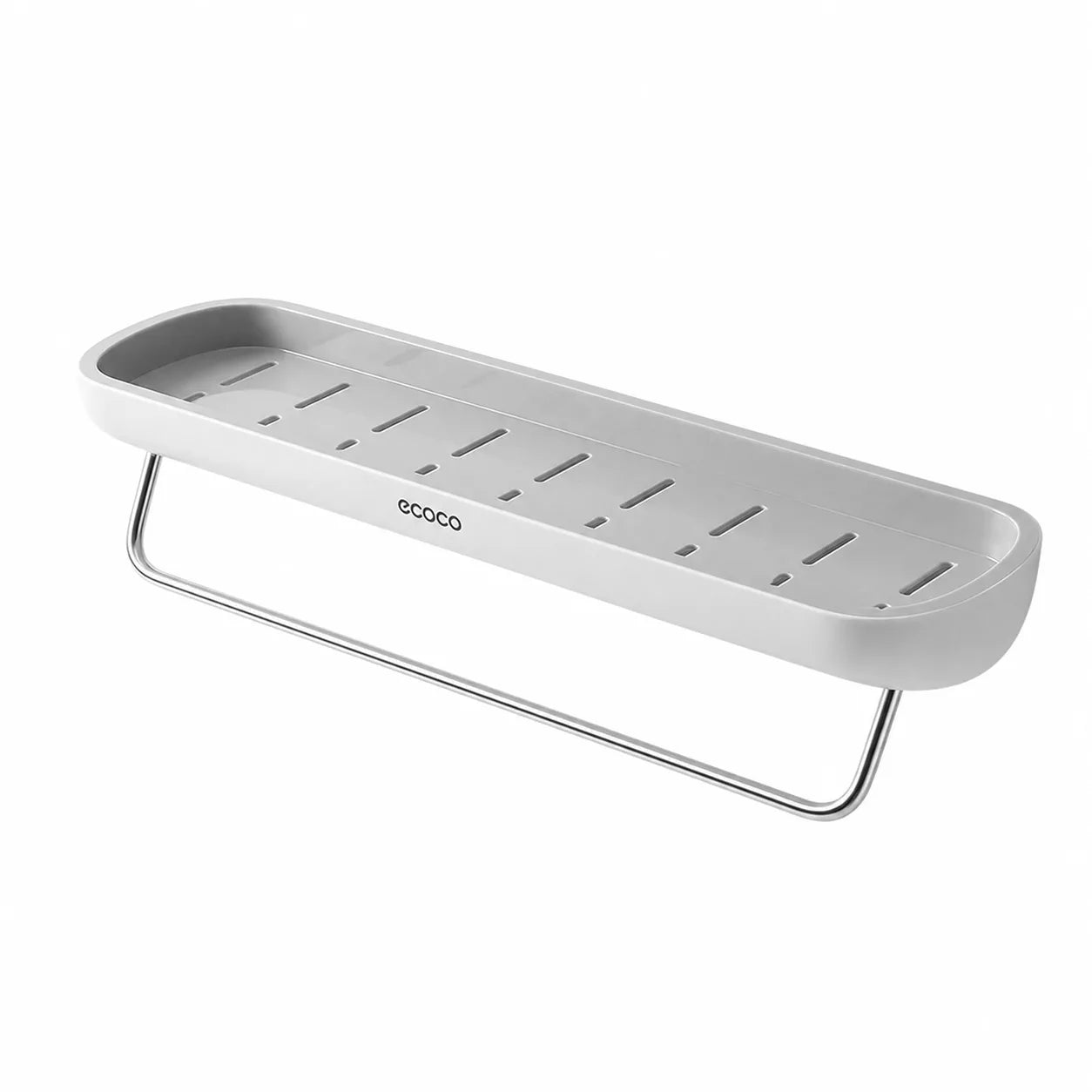 Adhesive-Mount Slim Shelf for Bathroom & Kitchen Organization - image 09