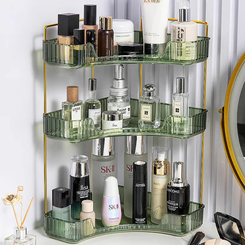 Multi-Tier Corner Organizer Rack for Countertop Storage - image 11