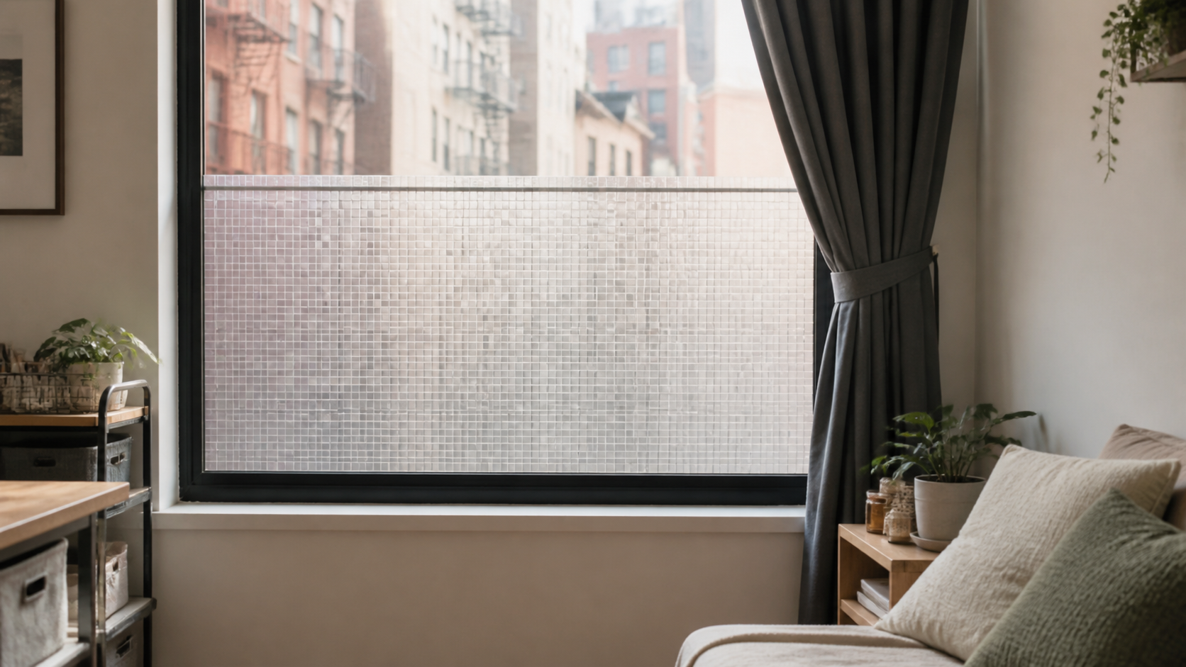 Neighbors Can See Inside collection banner for renter-friendly small apartments
